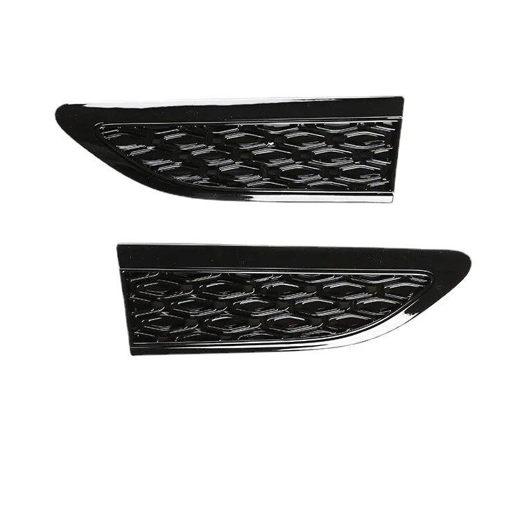 Car Side Vent Decoration Trim Sticker Side Air Fender Vent Cover For Land Rover Discovery Sport L550 2015- Auto Accessories