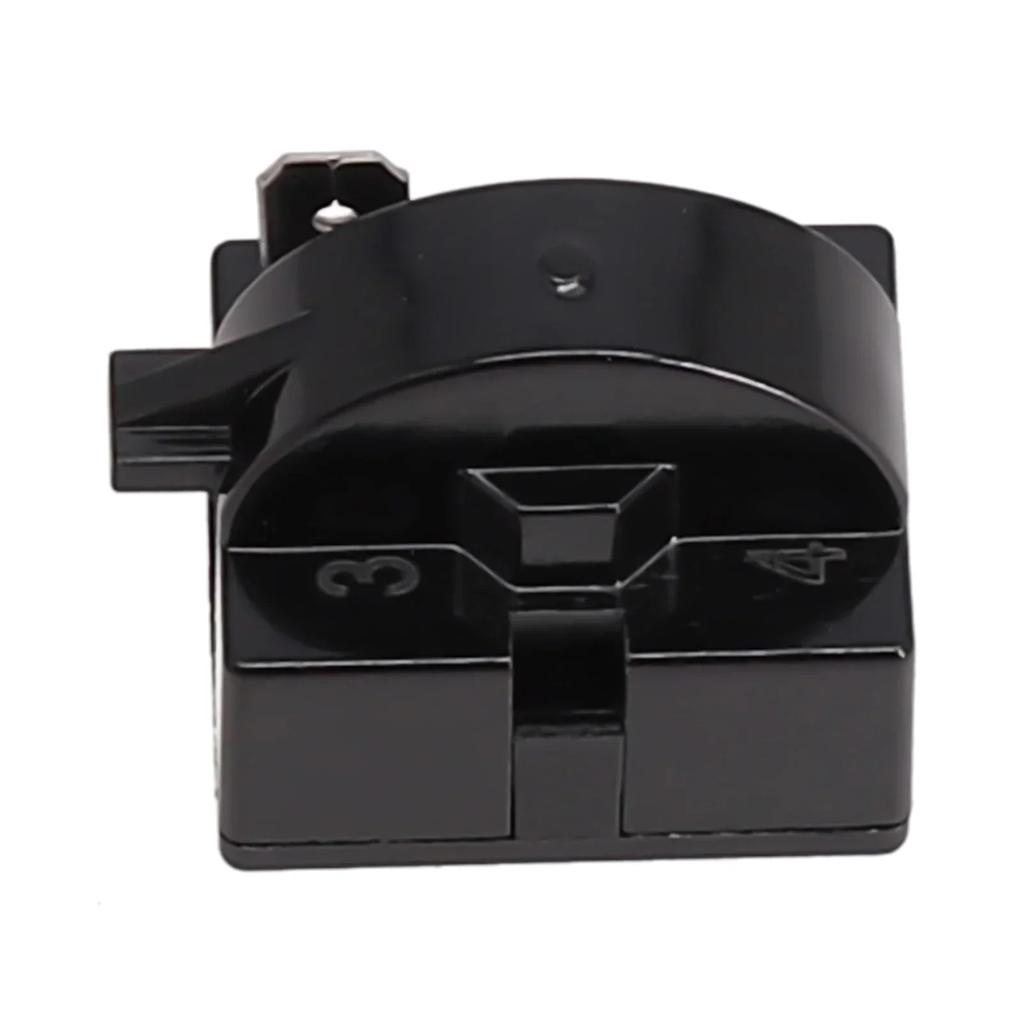 Overload Protector PTC Start Relay 1/3Pins 1PC Black Efficient For Compressor Replacement For Mini Fridge 2025