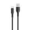 USAMS microUSB Cable 1m Fast Charging Black