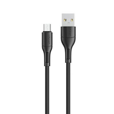 USAMS microUSB Cable 1m Fast Charging Black