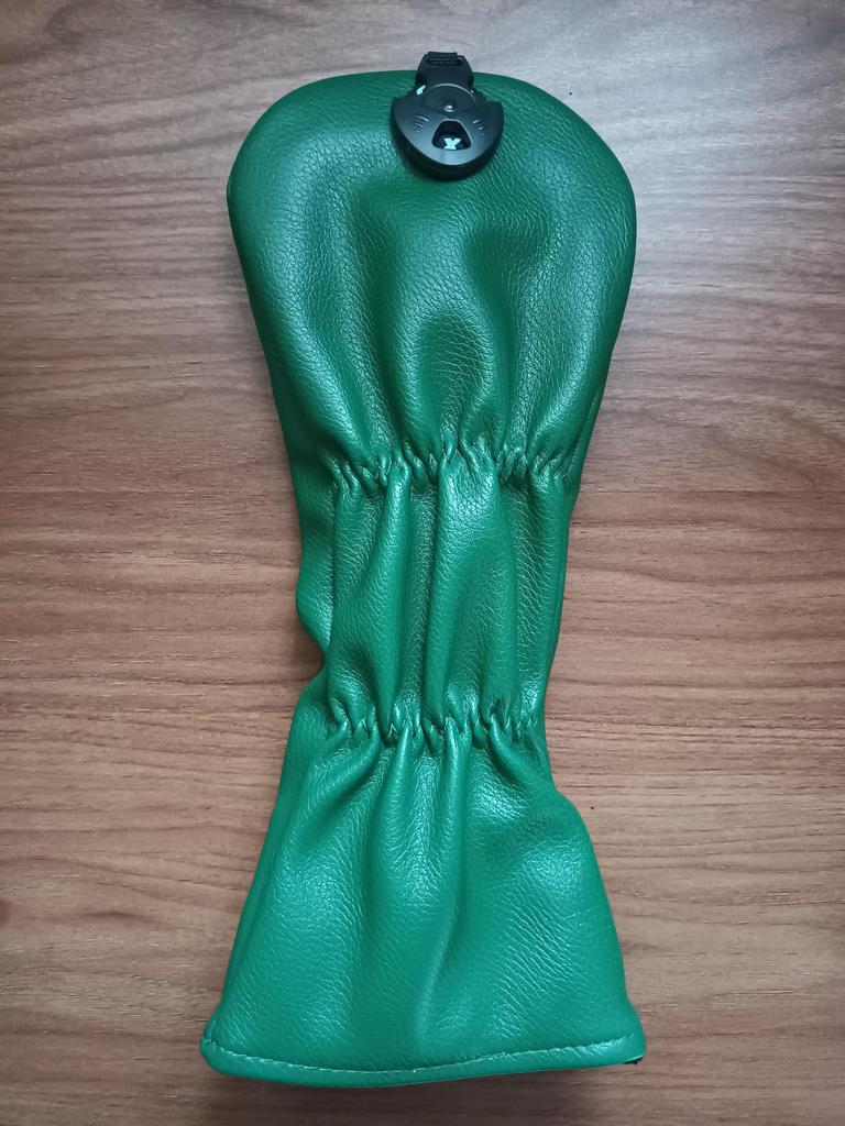 Golf Club Head Covers for Fairway and Utilities with Number Tags and Bear Pattern Drivers, Woods, Woods, (green)