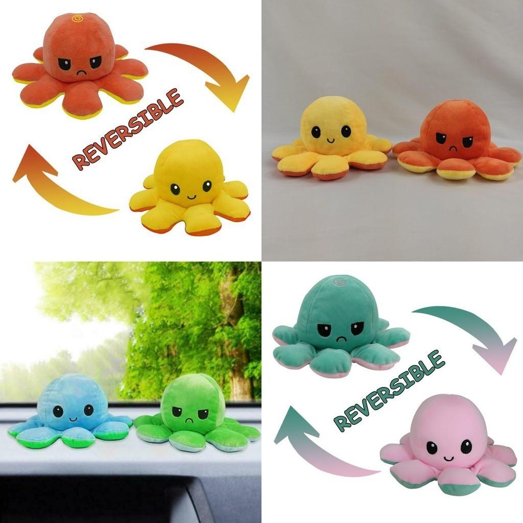 Lifelike Double-sided Octopus Stuffed Animal Perfect For Playtime Adventures