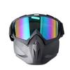 Motorcycle Personality Mask Outdoor CS Tactical Mask Motorcycle Off-Road Windshield Helmet Eyepiece