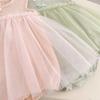 Summer Baby Girl Sleeveless Mesh Romper Princess Crawl Dress