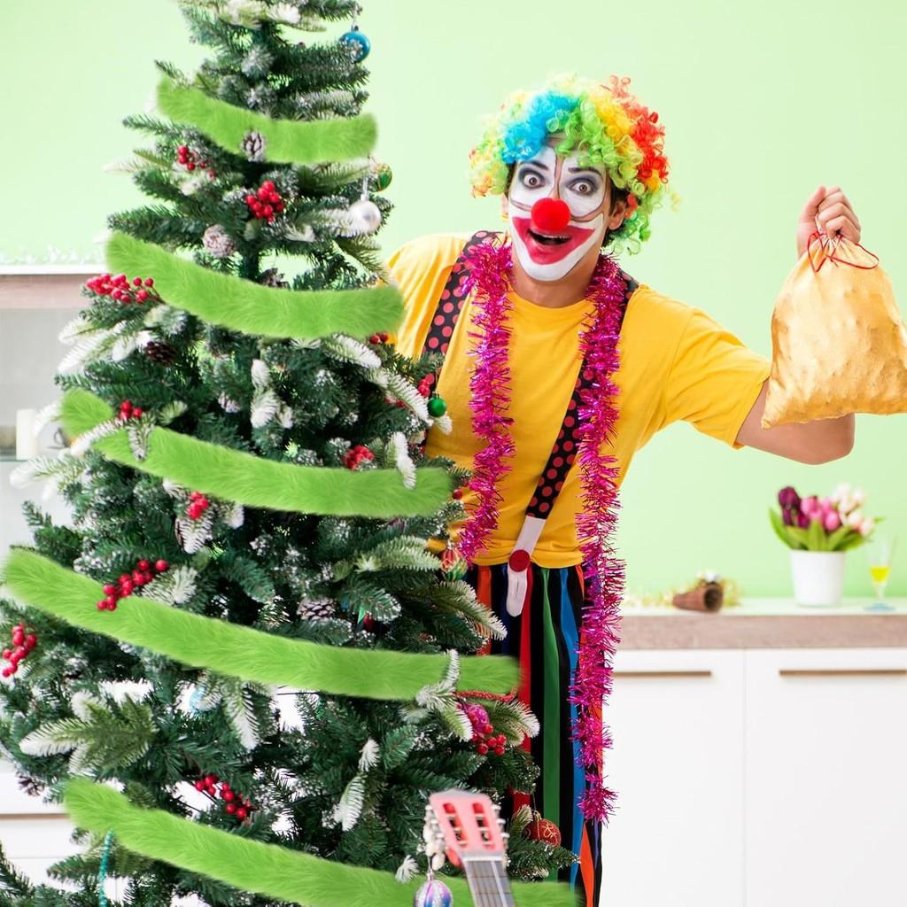 Christmas Tree Fabric Ribbon For Festive Decorations And Gift Wrapping