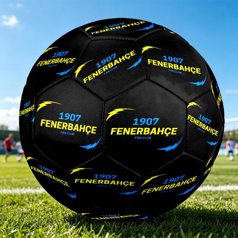 1pc FIFA World Cup Theme Pattern Football, Standard Size 5 Soccer Ball Stylish Sport Football for Competition Play and Training