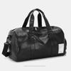Gym Bag Leather Sports Bags Dry Wet Bags For Men Women Training for Shoes Fitness Yoga Travel Storage Luggage Shoulder Sports Bag