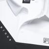 FILA Golf Series Cool Touch Fashion Polo Shirt Men tops Deep-Black A11M635144FBK
