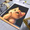 3D HD Cat In Fantasy Pattern Carpet for Bedroom Living Room Bedside Sofa Floor Mat Modern Home Decor Area Rug Machine Wash GIFT