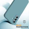 Protective Case - BOOLING - for Samsung Galaxy A17 4G/5G - Silicone Anti-Scratch Shockproof Green Blue