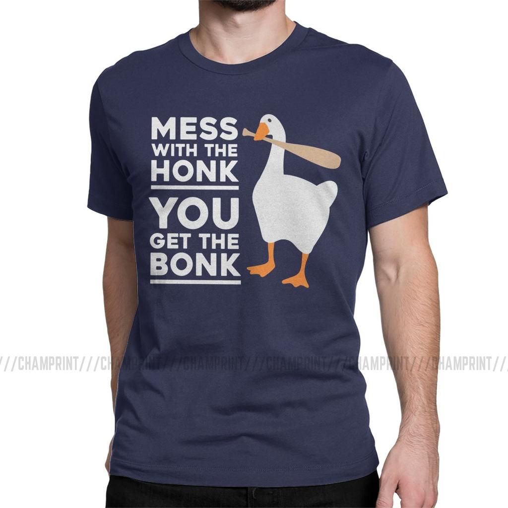 Mess With The Honk You Get The Bonk T Shirts Men S Unique T Shirts Untitled