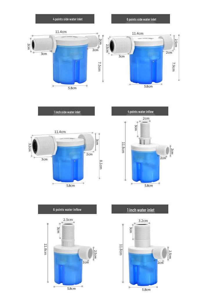 Water Tank Float Valve for Level Control