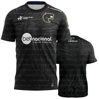 Future Is Black FURIA Team Uniform Men's Clothing '24 Season Sports T-shirt Men Esport Fallen KSCERATO Name Print Game Jersey