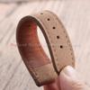 Vintage Wildleder Lederarmband 20mm 22mm Schnellverschluss Uhrenarmband für Omega für Seiko für Cartier für Tissot Goldene Schnalle Armband