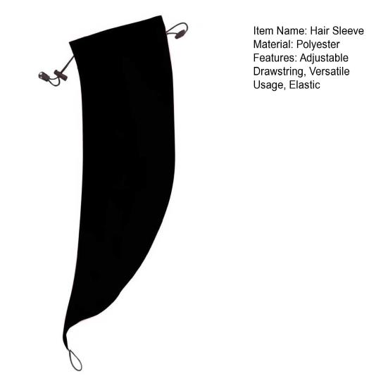 Hårhylsa Långt Hår Mjuk Hästsvanshölje Snabb Rotrengöring Förhindrar Friss Andningsbar Elastisk Hårinpackning Hårvårdshanddukshylsa