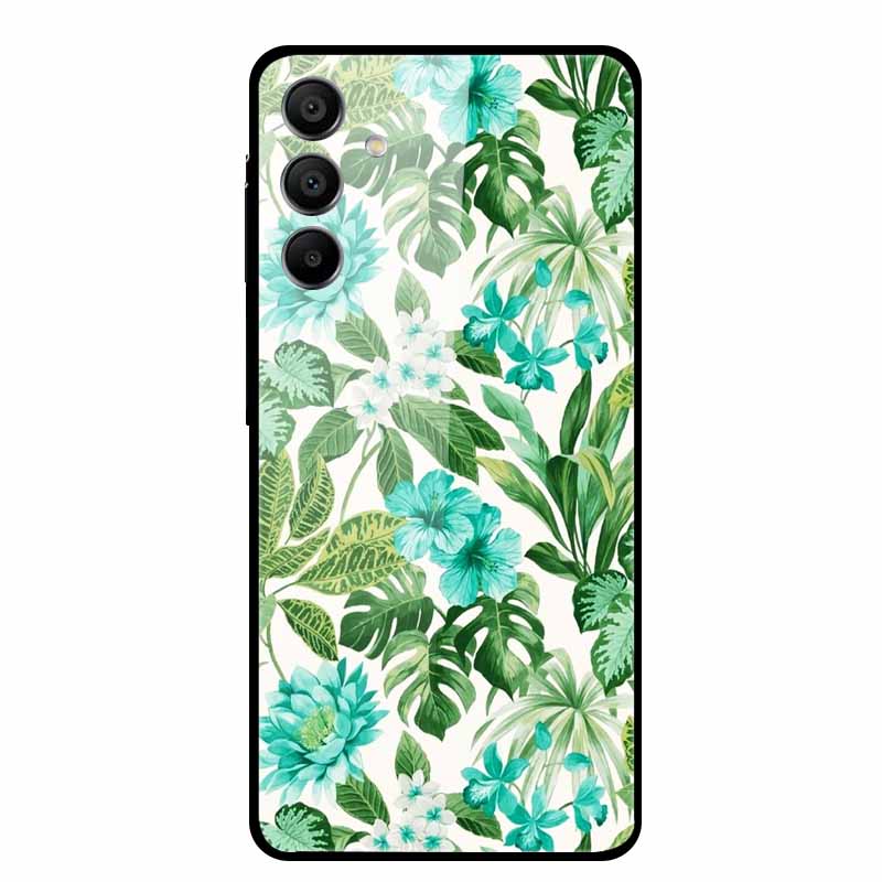 Tempered Glass Case for Samsung Galaxy A16 5G Back Cover Hard Case for SamsungA16 Phone Case Fundas Cool Protective Cute Bumper