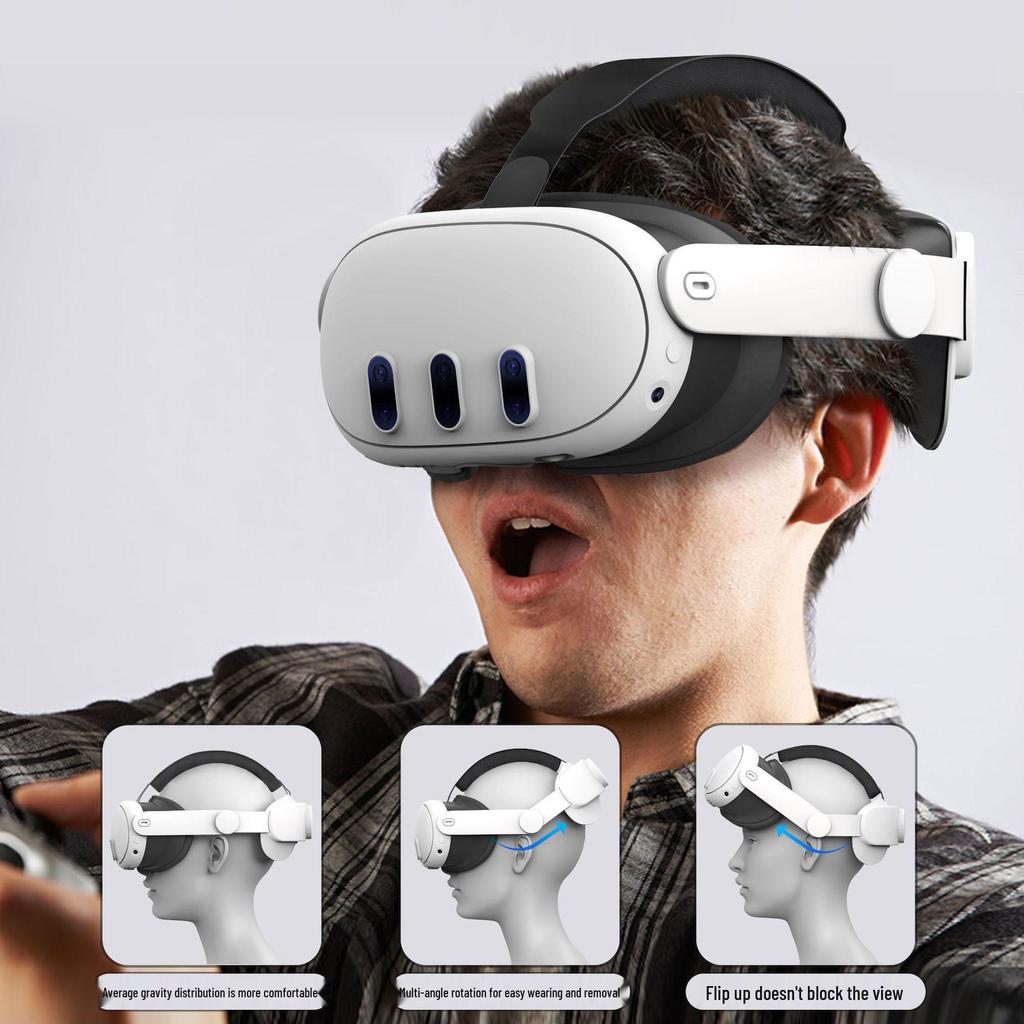 Meta Quest 3 S Elite Headset & Headband with Smart Eye Lens - Accessory Kit