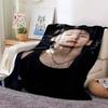 3DMale celebrity J-Jung Kook τυπωμένη κουβέρτα καναπέ σαλονιού κουβέρτα κρεβατοκάμαρας διακόσμηση κουβέρτα φανέλα απαλή ζεστασιά προσαρμόσιμη
