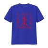 Kalvarienkreuz Christlich Orthodox Mönchssymbol Print T-Shirt Streetwear Gotischer Stil Vintage Dehnbar Lässig Weich