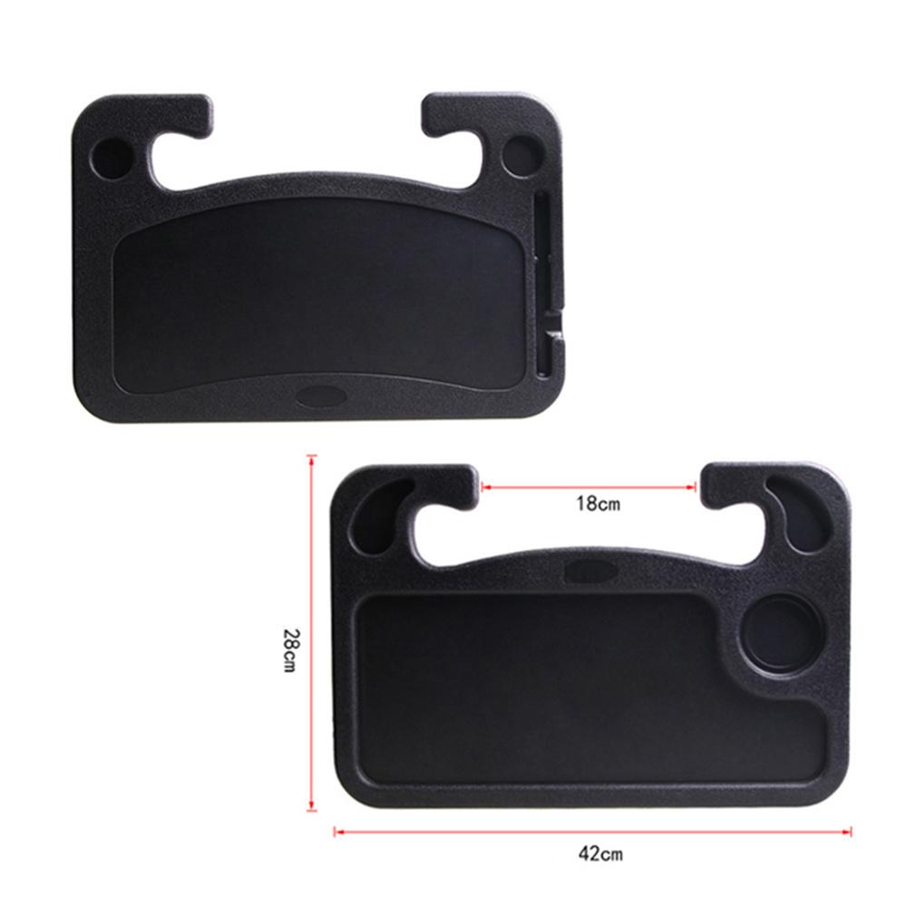 Car Steering Wheel Tray Desk Two Sided For Laptop Drink Food Work Table Holder