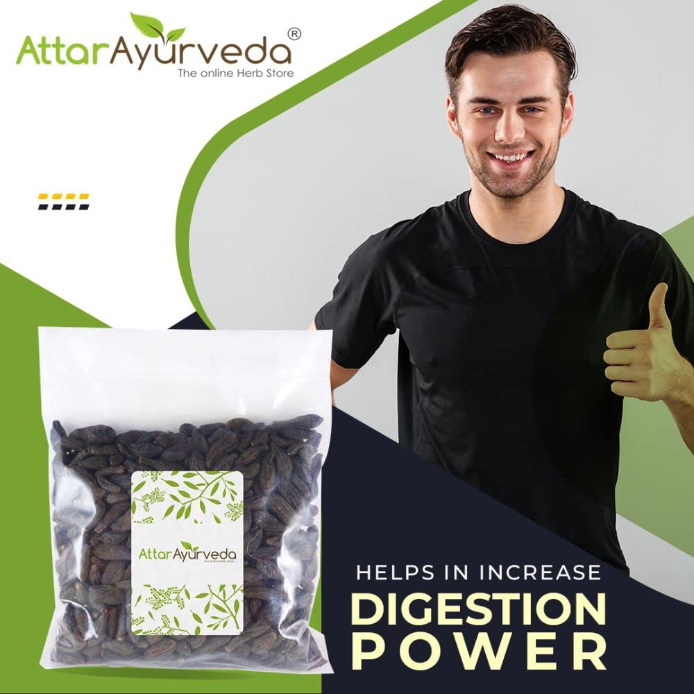 Attar Ayurveda Kali Harad Polvere 500 Grammi Mirabolano Naturale Erboristico Supporto Quotidiano al Benessere Uso Tradizionale