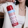 Cute Cartoon Straight Cup Pouring Cup 101 Stainless Steel Lifting Rope Portable Outdoor Portable Thermos Cup Gift Lettering