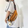 Modern Unisex Nylon Chest Bag Waterproof Minimalist Design For Cycling And Travel