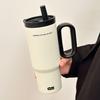 High-Capacity 316 Stainless Steel Insulated Cup with Straw