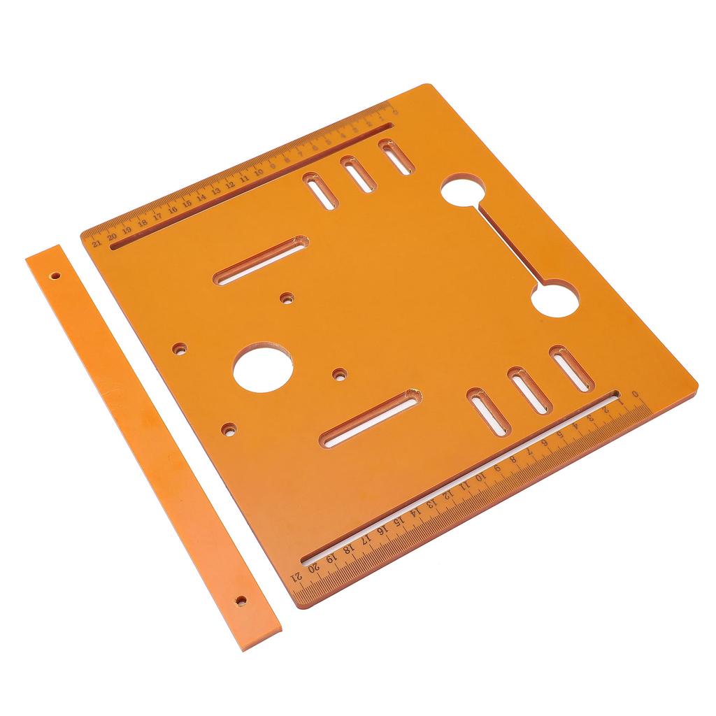 Grundplatte für Schneidemaschine, Kreissäge, Bodenplatte, Tischeinlage, Platte für Holzbearbeitungsprojekte