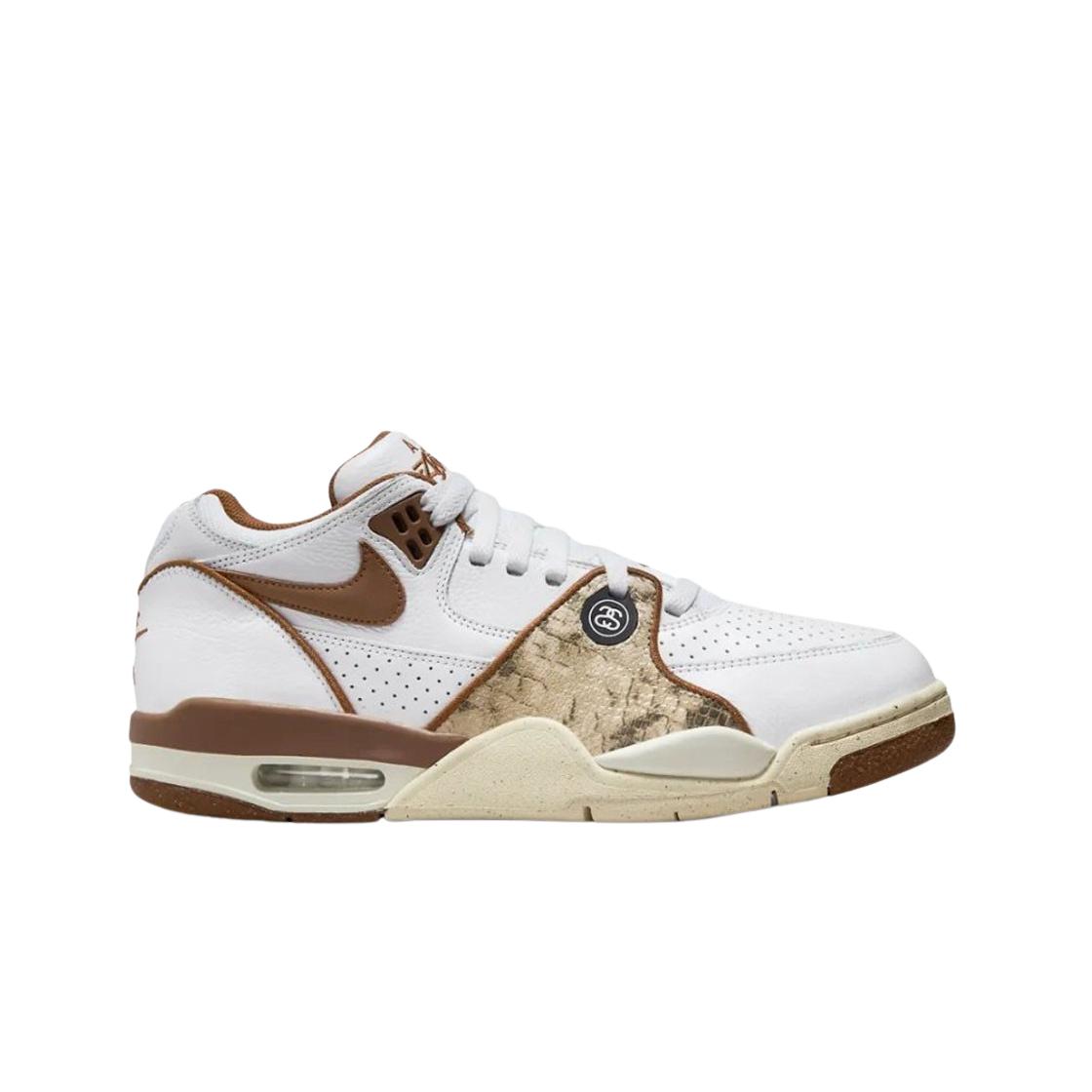 

Мужские кроссовки Air Flight 89 Low x Stüssy White and Pecan FD6475-100