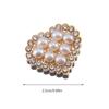 20Pcs Pearl Button Covers Detachable Clip-On Shirt Coat Decorative Buttons Sewing Button for DIY Blouses Clothing Women Men