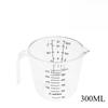 Measuring cup 150/300/600/1000ML transparent measuring cylinder scale plastic measuring cup large-capacity baking tool