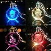 Elegant Genshin Impact Crystal Keychain With Stunning Led Colorful Light For All Occasions