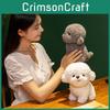 Entzückendes Plüschtier Realistischer Teddy-Hund Stofftier Geschenk für Geburtstage und Sammler