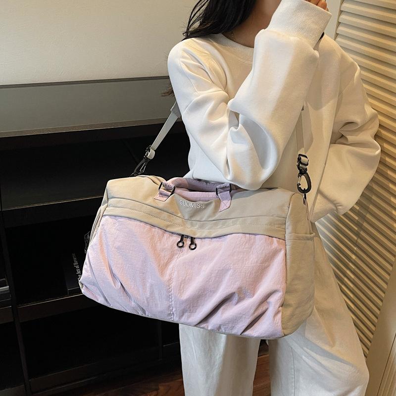 Large Capacity Handbag, Men's Dry Wet Separation Sports and Fitness Bag, High-end Sense, Short Distance Travel Bag, Women's Travel Luggage Bag