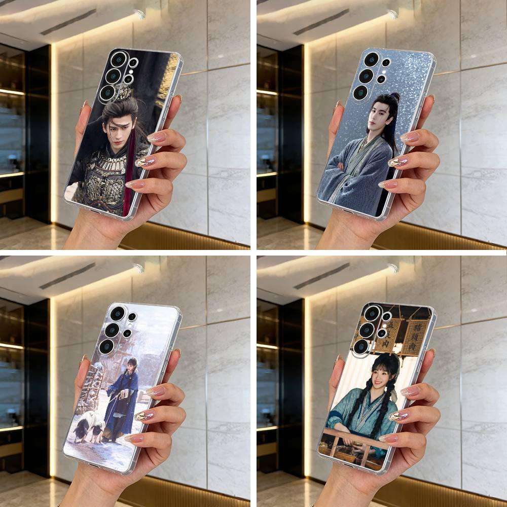 Pursuit of Jade (Zhang Linghe as Xie Zheng) Phone Case For Samsung S25,S24,S21,S22,S23,S30,Ultra,S20,Plus,Fe,Transparent Cover