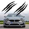 Adesivos de Carro Garra de Monstro Capô de Automóvel DIY Refit de Farol de Veículo Decalque de Vinil Refletivo Arranhões de Pata Fantasma Decoração Automotiva