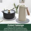 Good-7 Inch Trivets For Hot Dishes Thick Heat Resistant Large Coaster, Multifunctional Hot Pads Hot Pots And Pans, Fit For Table