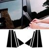 For Hyundai Tucson 2016-2021 Black Pillar Posts Set Door Trim Piano Cover Kit