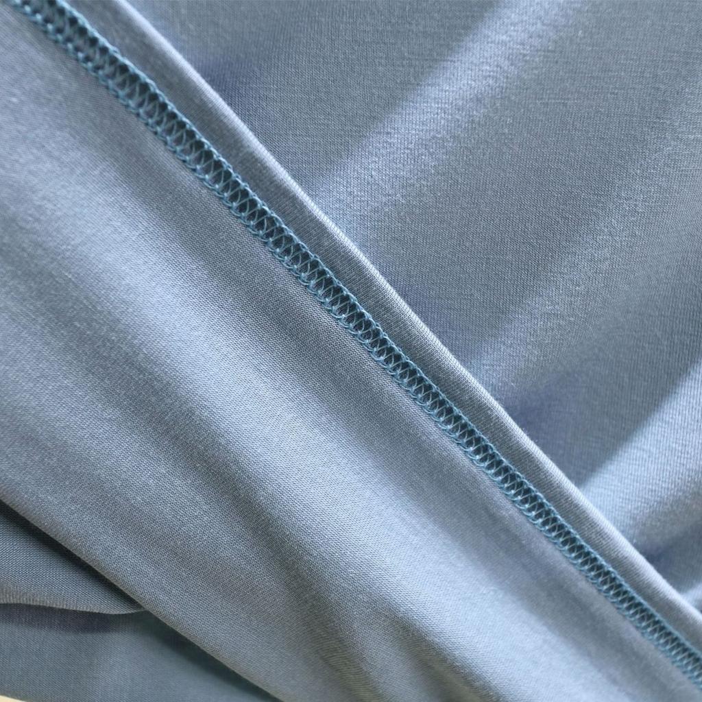 Plus Size M To 6XL U-Neck Women's Tshirt Short Sleeves Modal T-shirts Thin Bottomed Tees Solid Color Loose Tee Tops All Match