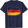 Germany Deutschland German Flag Vintage Graphic T-Shirt