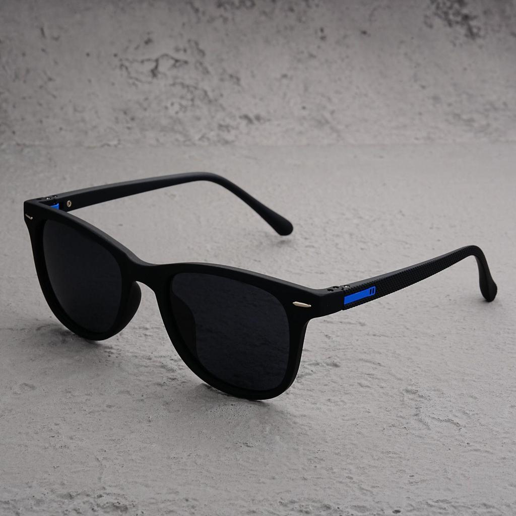 Cool Black Men's Polarized Sunglasses for Driving & Outdoor Sports