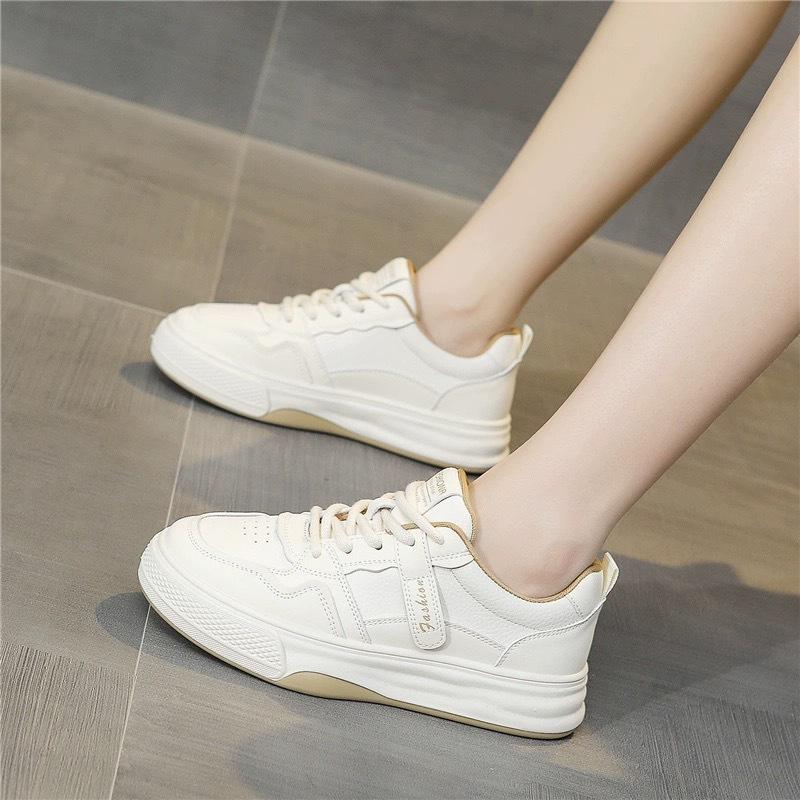 Little White Shoes Women's Shoes Spring and Autumn Breathable Color Matching Board Shoes Casual Fashion Versatile Light Sports Shoes