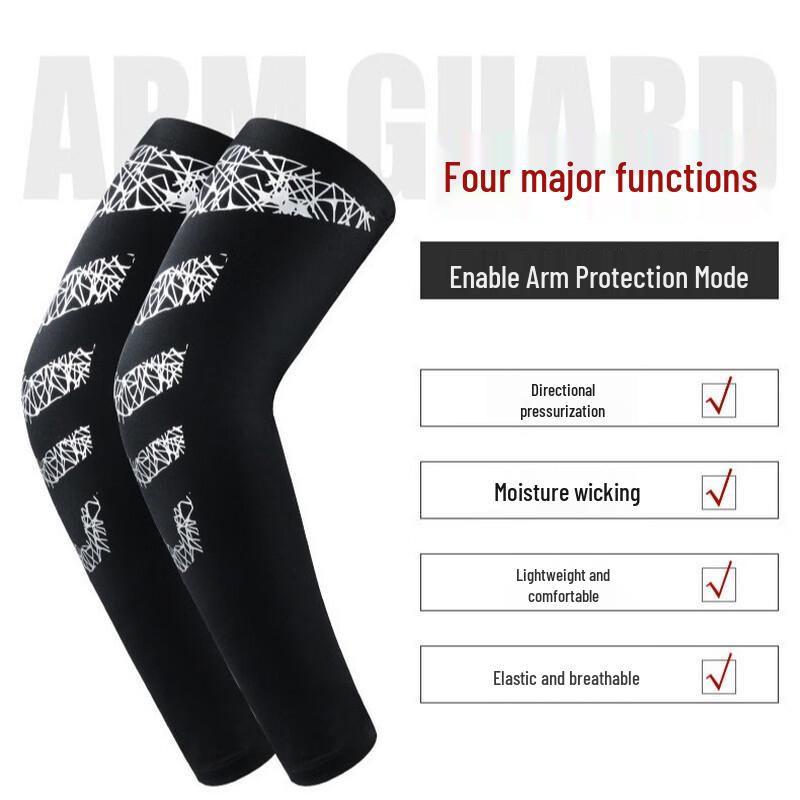 IRONWOLF Sports Compression Arm Sleeves