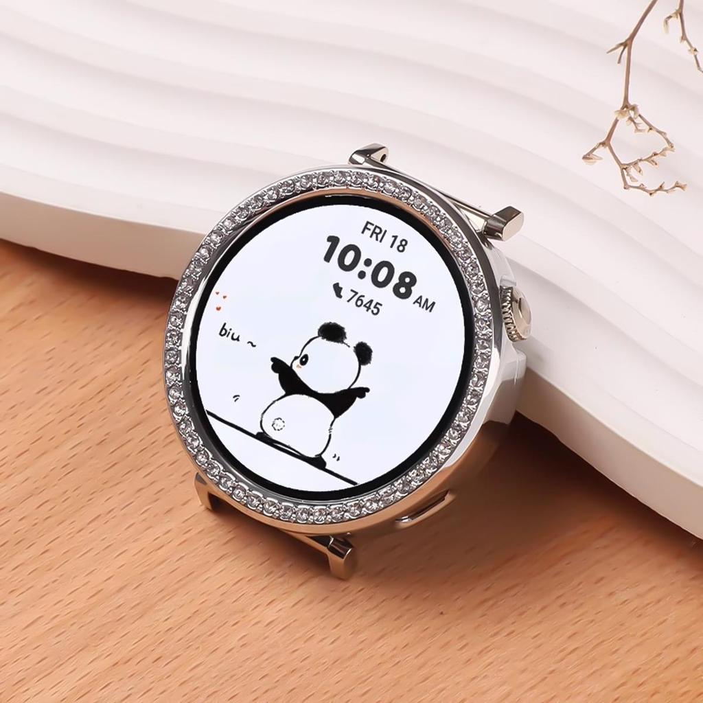 Bling PC Hollow Case Frame for Huawei Watch GT6 41mm Diamond Crystal Bumper Protector for GT6 41mm Shell Tools Accessories