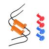 2 pcs 10 W 25 W 50 W Load Resistor for LED Bulbs Resistors for LED Lamp, CANbus, Brake Light, Flicker