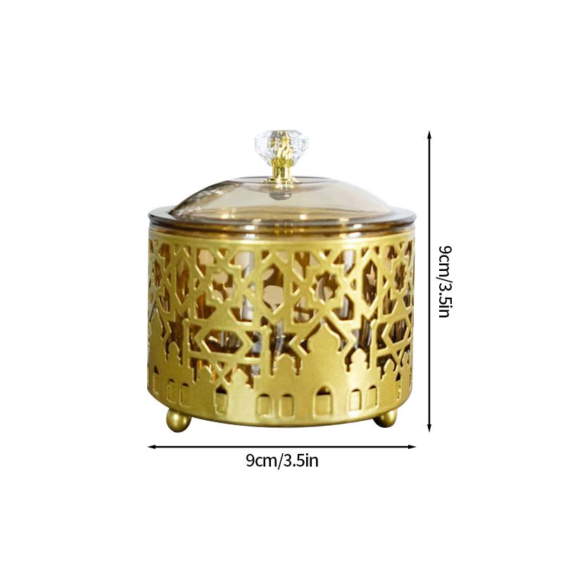 Eid Mubarak Decoration 2026 Ramadan Storage Box Candy Snack Tray Ramadan Chocolate Box Eid Dinnerware Home Decor