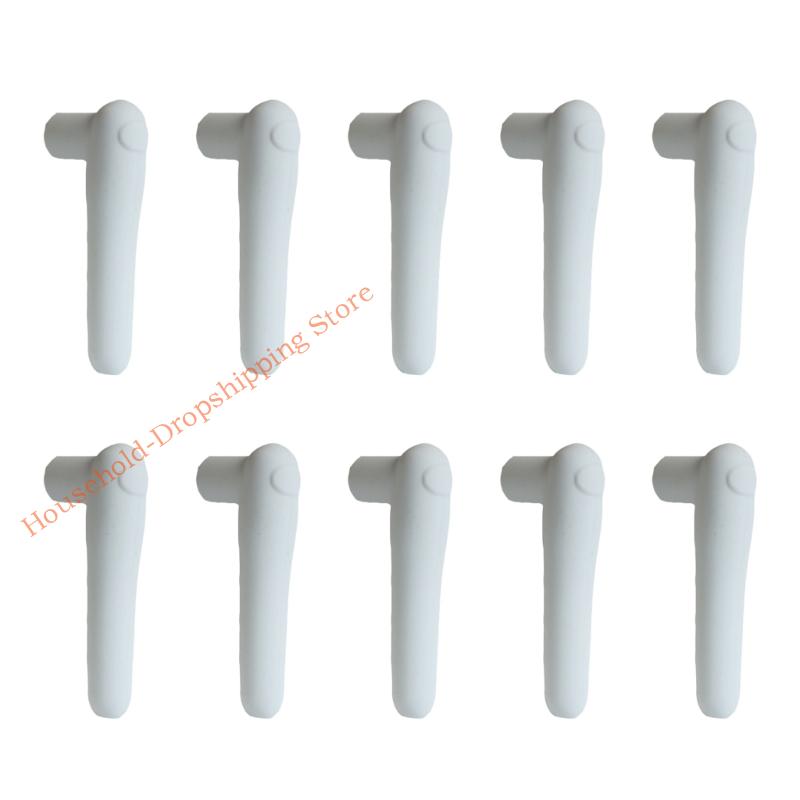 10 Elastomer Handle Canopies Against Fixed Not Slip Protectors For Office Homehealthcare Use 85AD