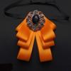 Mens Highend Korean Style Suit Shirt Bow Tie Wedding Groom Corsage For Formal Events