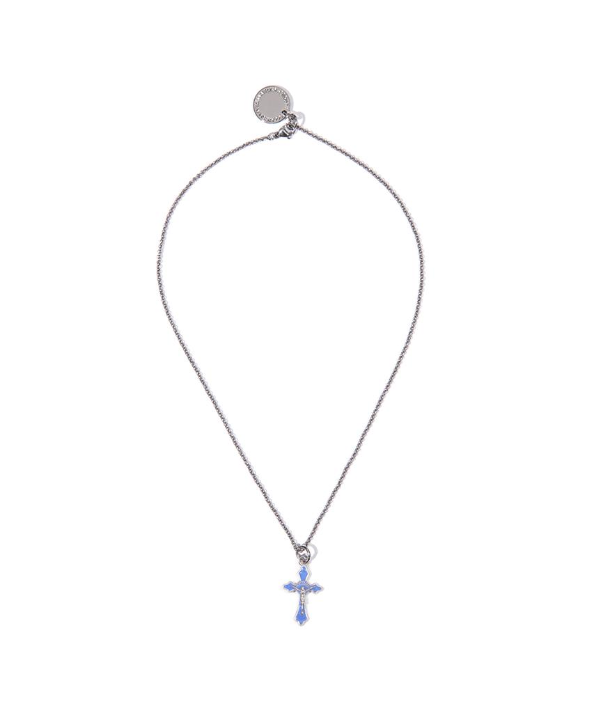 Joegush Mini Rosario Necklace (Baby Blue)